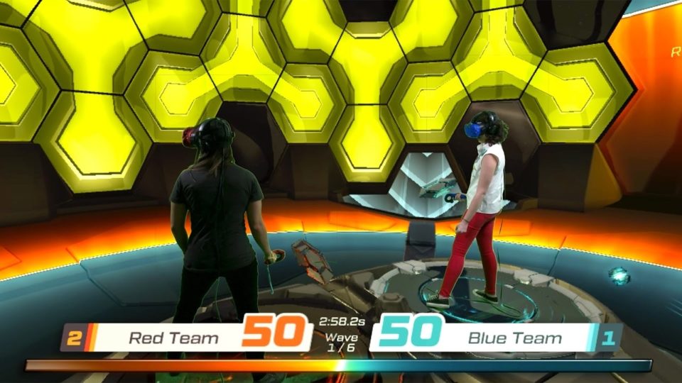 Racket Nx, Virtual Reality, Livescope